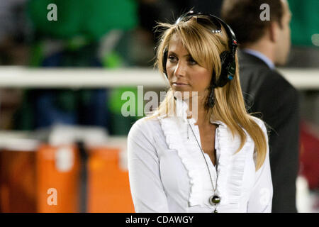 Sept. 14, 2010 - New York, New York, United States of America - Archived image from March 3rd 2010 show TV Azteca reporter Ines Sainz who recently was allegedly sexually harassed by some of the New York Jets players. The incident took place while Sainz waited in the locker room to interview Jets qua Stock Photo