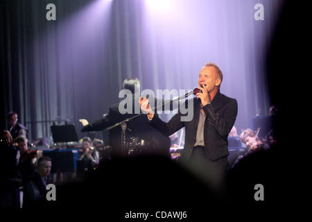 Sting Live in Moscow. Stock Photo