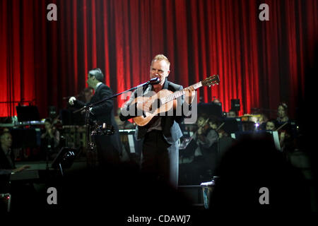 Sting Live in Moscow. Stock Photo