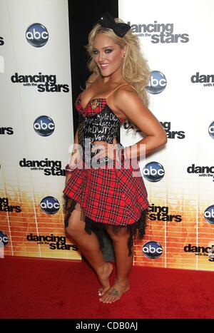 Sep 20, 2010 - Los Angeles, California, USA - LACEY SCHWIMMER at the Dancing With The Stars Season 11 Premiere held at CBS Studios. (Credit Image: © Lisa O'Connor/ZUMApress.com) Stock Photo