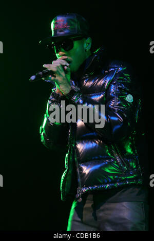 Sept. 21, 2010 - Miami, Florida, United States of America - Singer Tyga performs September 21, 2010 during the Light Dreams and Nightmares Tour at the James L. Knight Center in Miami, FL (Credit Image: © Aaron Gilbert/Southcreek Global/ZUMApress.com) Stock Photo