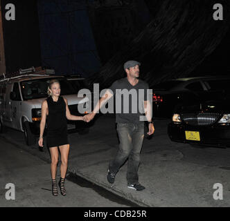 September 23rd, 2010, Philadelphia, PA, USA-Singer LEANN RIMES and actor EDDIE CIBRIAN arriving at the Cole Hamels Foundation Denim and Diamonds night. The celebrity bash was held at the Union Trust Steak House in Philadelphia Pa. (Credit Image: (c) Ricky Fitchett/ZUMA Press) Photographer: Ricky Fit Stock Photo