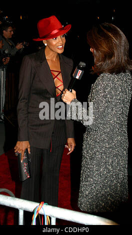 Jan. 1, 2011 - New York, New York, U.S. - K33348RM.THE NEW YORK PREMIERE OF ''KILL BILL VOL.1'' AT THE ZIEGFELD THEATRE IN NEW YORK New York.10/07/2003.  /    2003.VIVICA A FOX(Credit Image: Â© Rick Mackler/Globe Photos/ZUMAPRESS.com) Stock Photo