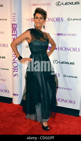 Jan. 15, 2011-Washington D.C. USA-Actress, NICOLE ARI PARKER, at the 2011 BET Honors held at the Warner Theater in Washington D.C. The 2011 honorees include legendary actress Cicely Tyson (Theatrical Arts), Oscar award-winning actor/musician and comedian Jamie Foxx (Entertainer), supermodel/entrepre Stock Photo