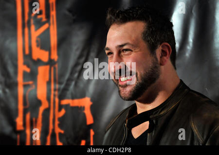 Jan 26, 2011 - Las Vegas, Nevada, USA - Entertainer JOEY FATONE arrives for a screening of 'The Mechanic' at the Planet Hollywood Resort & Casino January 26, 2011 in Las Vegas, Nevada.  The film opens nationwide January 28. (Credit Image: &#194;&#169; David Becker/ZUMAPRESS.com) Stock Photo