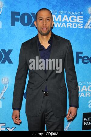 Feb. 12, 2011 - Los Angeles, California, U.S. - Affion Crockett.The 42nd  NAACP Image Awards Luncheon   held at  The Beverly Hills Hotel, Los Angeles, CA. February 12 - 2011.  K67580TL(Credit Image: Â© TLeopold/Globe Photos/ZUMAPRESS.com) Stock Photo