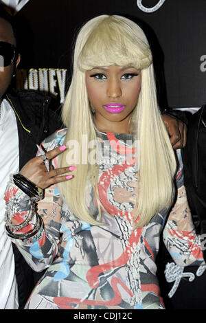 Feb. 12, 2011 - West Hollywood, California, U.S. - Singer NICKI MINAJ, real name ONIKA MARAJ, attends the Cash Money Records Annual Pre-Grammy Awards Party at the Lot. (Credit Image: © Amy Harris/ZUMAPRESS.com) Stock Photo