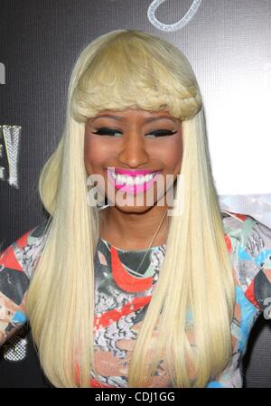 Feb. 12, 2011 - West Hollywood, California, U.S. - Singer NICKI MINAJ, real name ONIKA MARAJ, attends the Cash Money Records Annual Pre-Grammy Awards Party at the Lot. (Credit Image: © Amy Harris/ZUMAPRESS.com) Stock Photo