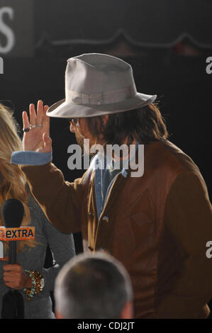 Johnny Depp at the Premiere of Paramount Pictures' "Rango". Arrivals