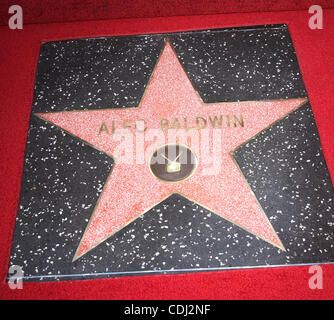 Feb. 14, 2011 - Hollywood, California, U.S. - Actor ALEC BALDWIN receives stra on the walk of fame. (Credit Image: © Lisa O'Connor/ZUMAPRESS.com) Stock Photo