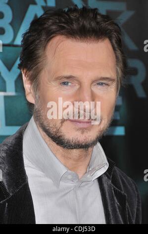 Feb 16, 2011 - Los Angeles, California, USA - Actor LIAM NEESON    at the 'Unknown' Los Angeles Premiere held at The Village Theater, Westwood. (Credit Image: © Jeff Frank/ZUMAPRESS.com) Stock Photo