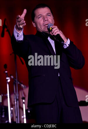 Feb 24, 2011 - Las Vegas, Nevada, USA - Nick D'egidio performs as Frank Sinatra at the 20th Annual Reel Awards, which recognize the talent and achievement in the field of impersonation. Stock Photo