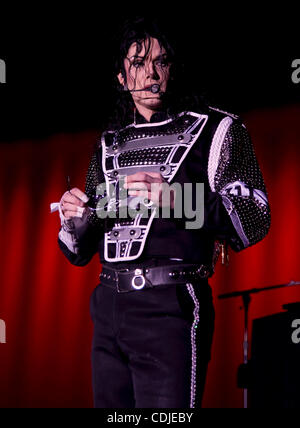 Feb 24, 2011 - Las Vegas, Nevada, USA - Michael Firestone performs as Michael Jackson at the 20th Annual Reel Awards, which recognize the talent and achievement in the field of impersonation. Stock Photo