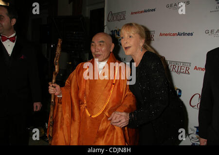 Feb. 27, 2011 - Hollywood, California, U.S. - I14830CHW .21st Annual ''Night Of 100 Stars'' Academy Awards Viewing Party.Beverly Hills Hotel-Crystal Ballroom, Beverly Hills, CA .02/27/2011 .SPIRITUAL LEADER SUPREME MONK  HIS HOLINESS SEOK GASAN THE 8TH AND STELLA STEVENS . 2011(Credit Image: Â© Clin Stock Photo