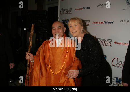 Feb. 27, 2011 - Hollywood, California, U.S. - I14830CHW .21st Annual ''Night Of 100 Stars'' Academy Awards Viewing Party.Beverly Hills Hotel-Crystal Ballroom, Beverly Hills, CA .02/27/2011 .SPIRITUAL LEADER SUPREME MONK  HIS HOLINESS SEOK GASAN THE 8TH AND STELLA STEVENS . 2011(Credit Image: Â© Clin Stock Photo