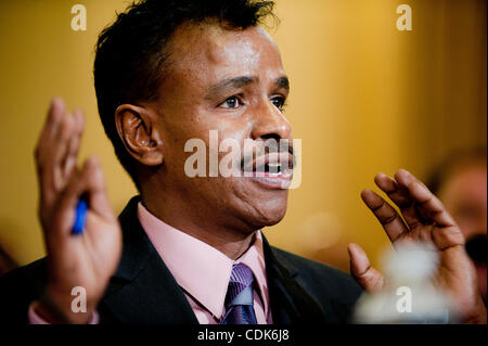 Mar. 10, 2011 - Washington, District of Columbia, U.S. - ABDIRIZAK BIHI, director of the Somali Education and Social Advocacy Center testifies before a House Homeland Security Committee hearing on ''The Extent of Radicalization in the American Muslim Community and that Community's Response. (Credit  Stock Photo