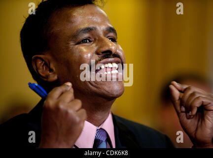 Mar. 10, 2011 - Washington, District of Columbia, U.S. - ABDIRIZAK BIHI, director of the Somali Education and Social Advocacy Center testifies before a House Homeland Security Committee hearing on ''The Extent of Radicalization in the American Muslim Community and that Community's Response. (Credit  Stock Photo