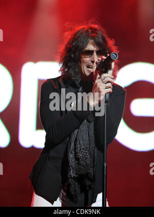Mar. 13, 2011 - Hollywood, Florida, U.S - Foreigner Performs at Hard Rock Live during their 2011 ''Can't Slow Down'' tour. (Credit Image: © Luis Blanco/Southcreek Global/ZUMApress.com) Stock Photo