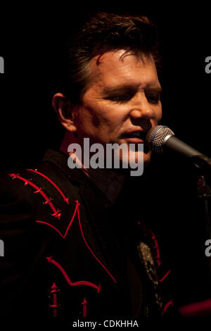 CHRIS ISAAK performing live at Trak Lounge Bar Melbourne Australia. Stock Photo