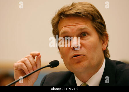 Mar. 30, 2011 - Washington, D.C, U.S. - MIKE GERMAN, nation security policy counsel for the American Civil Liberties Union testifies before the Crime, Terrorism and Homeland Security Subcommittee hearing on ''The Permanent Provisions of the PATRIOT Act. (Credit Image: © James Berglie/ZUMAPRESS.com) Stock Photo