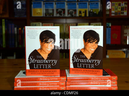 Apr. 6, 2011 - Radio personality and co-host of the Steve Harvey Morning Show, SHIRLEY STRAWBERRY, signs copies of her new book, â€œThe Strawberry Letterâ€ at Barnes and Nobles in Philadelphia   .Photog: Ricky Fitchett Source: Ricky Fitchett.Title: Contract photographer Credit: ZUMA Press.City: Phi Stock Photo