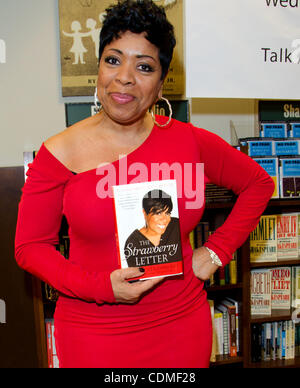 Apr. 6, 2011 - Philadelphia, Pennsylvania, U.S. - Radio personality and co-host of the Steve Harvey Morning Show, SHIRLEY STRAWBERRY, signs copies of her new book, 'The Strawberry Letter' at Barnes and Noble in Philadelphia. (Credit Image: © Ricky Fitchett/ZUMAPRESS.com) Stock Photo