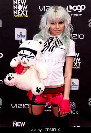 Apr. 07, 2011 - Hollywood, California, USA -  KERLI attends the Logo Network's ''New Now Next Awards'' at The Avalon.(Credit Image: © Brian Cahn/ZUMAPRESS.com) Stock Photo