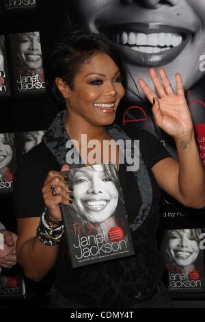 Apr 15, 2011 - Los Angeles, California, USA - Singer JANET JACKSON at her 'True You' Book Signing at Book Soup. (Credit Image: © Jeff Frank/ZUMAPRESS.com) Stock Photo