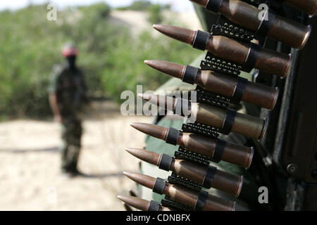 Militants with the Democratic Front for the Liberation of Palestine (DFLP) take part in a military training session in the southern Gaza Strip town of Khan Yunis on May 19, 2011. Photo by Abed Rahim Khatib Stock Photo