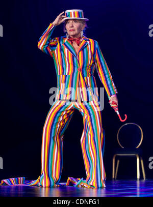 June 03, 2011 - Las Vegas, NV, USA - Judith Stein performs at the 54th Annual Burlesque Reunion Showcase during the Burlesque Hall of Fame Weekend.(Credit Image: © Brian Cahn/ZUMAPRESS.com) Stock Photo