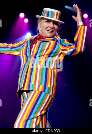 June 03, 2011 - Las Vegas, NV, USA - Judith Stein performs at the 54th Annual Burlesque Reunion Showcase during the Burlesque Hall of Fame Weekend.(Credit Image: © Brian Cahn/ZUMAPRESS.com) Stock Photo