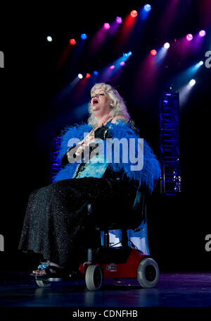 June 03, 2011 - Las Vegas, NV, USA - Holiday O'Hara performs at the 54th Annual Burlesque Reunion Showcase during the Burlesque Hall of Fame Weekend.(Credit Image: © Brian Cahn/ZUMAPRESS.com) Stock Photo