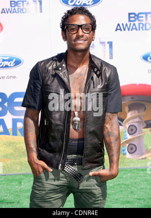 June 26, 2011 - Los Angeles, California, USA - Lloyd arrives for the BET AWARDS at the Shrine Auditorium.