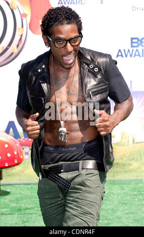 June 26, 2011 - Los Angeles, California, USA - Lloyd arrives for the BET AWARDS at the Shrine Auditorium. Stock Photo