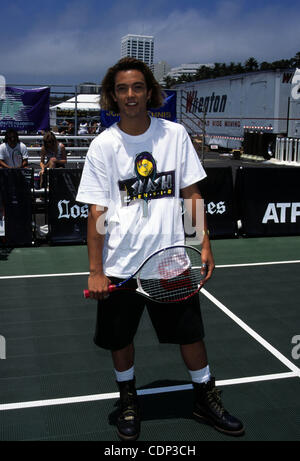 July 20, 2011 - Hollywood, California, U.S. - REMBRANT.ATP Tour Smash Tennis.Santa Monica Pier. 1995(Credit Image: © Fitzroy Barrett/Globe Photos/ZUMAPRESS.com) Stock Photo