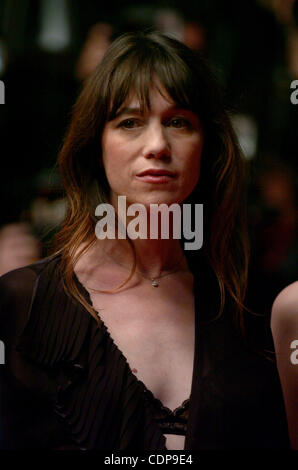 Actress Charlotte Gainsbourg attends the 'Melancholia' Premiere during the 64th Cannes Film... Stock Photo