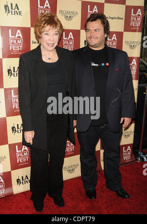 Jack Black and Shirley MacLaine. 16 June 2011, Los Angeles, CA. Los ...