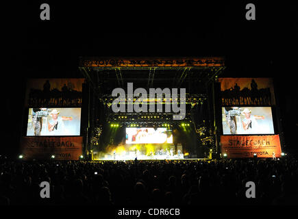 Apr. 30, 2011 - Indio, California; USA -  Musician KENNY CHESNEY performs as part of the 5th Annual Stagecoach California's Country Music Festival that is taking place at the Empire Polo Field located in Indio.  The two festival will attract thousands of country music fans to see a variety of artist Stock Photo