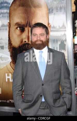 May 20, 2011 - Hollywood, California, U.S. - Zach Galifianakis during the premiere of the new movie from Warner Bros. Pictures THE HANGOVER PART II, held at Grauman's Chinese Theatre, on May 19, 2011, in Los Angeles.(Credit Image: © Michael Germana/Globe Photos/ZUMAPRESS.com) Stock Photo