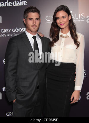 June 11, 2011 - Los Angeles, California, U.S. - DAVE ANNABLE & ODETTE YUSTMAN arrives for the Chrysalis Butterfly Ball 10th Anniversary held at private estate. (Credit Image: © Lisa O'Connor/ZUMAPRESS.com) Stock Photo