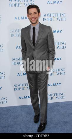 May 03, 2011 - Los Angeles, California, USA - Actor JOHN KRASINSKI  at the 'Something Borrowed' Hollywood Premiere held at Grauman's Chinese Theater. (Credit Image: © Jeff Frank/ZUMAPRESS.com) Stock Photo