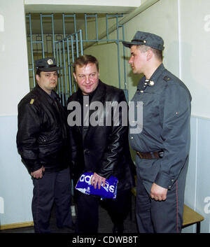 Russian colonel Yuri Budanov who was convicted for Chechen murder Stock ...