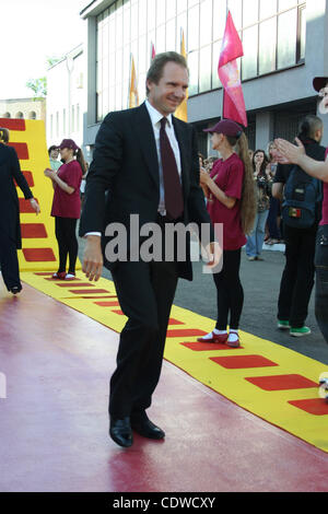 British actor Ralph Fiennes attends the Fifth Andrei Tarkovsky International Film Festival ìZerkaloî in Ivanovo city of Russia. Stock Photo