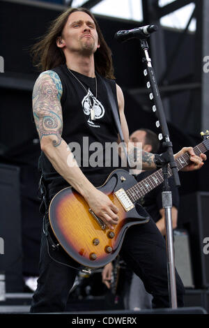 Myles Kennedy Of Alter Bridge Performs Live On Stage At Swiss Life 