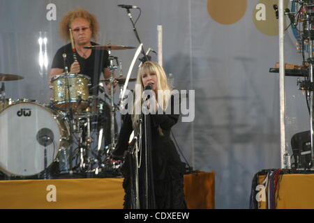 Aug. 26, 2011 - New York, New York, U.S. - Stevie Nicks performs in Central Park for Good Morning America                                                                                  Â©                    8/26/11 (Credit Image: © Bruce Cotler/Globe Photos/ZUMAPRESS.com) Stock Photo