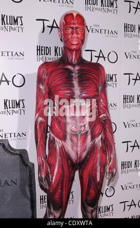 Oct. 30, 2011 - Hollywood, California, U.S. - Heidi Klum's 12th Annual Halloween Party at Tao Nightclub at The Venetian in Las Vegas, NV  10/29/11   2011..HEIDI KLUM(Credit Image: © Scott Kirkland/Globe Photos/ZUMAPRESS.com) Stock Photo