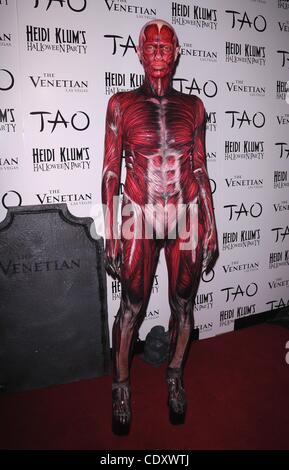 Oct. 30, 2011 - Hollywood, California, U.S. - Heidi Klum's 12th Annual Halloween Party at Tao Nightclub at The Venetian in Las Vegas, NV  10/29/11   2011..HEIDI KLUM(Credit Image: © Scott Kirkland/Globe Photos/ZUMAPRESS.com) Stock Photo