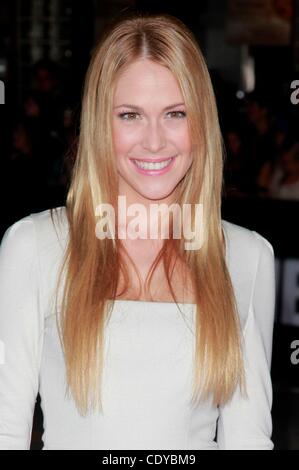 Oct 20, 2011 - Los Angeles, California, USA - Actress SARAH CARROLL  at the  'In Time' Hollywood Premiere held at the Regency Village Theater, Los Angeles. (Credit Image: © Jeff Frank/ZUMAPRESS.com) Stock Photo
