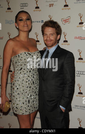 Sept. 16, 2011 - Los Angeles, California, U.S. - Seth Green, Clare Grant Attending The 63rd Primetime Emmy Awards Preformers Nominee Reception held at the Pacific Design Center in West Hollywood, California on 9/16/11. 2011(Credit Image: Â© D. Long/Globe Photos/ZUMAPRESS.com) Stock Photo