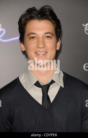 Oct. 3, 2011 - Los Angeles, California, U.S. - Miles Teller attending the Los Angeles Premiere of 'Footloose'' held at the Regency Village Theater in Westwood, California on 10/03/11. 2011(Credit Image: Â© D. Long/Globe Photos/ZUMAPRESS.com) Stock Photo